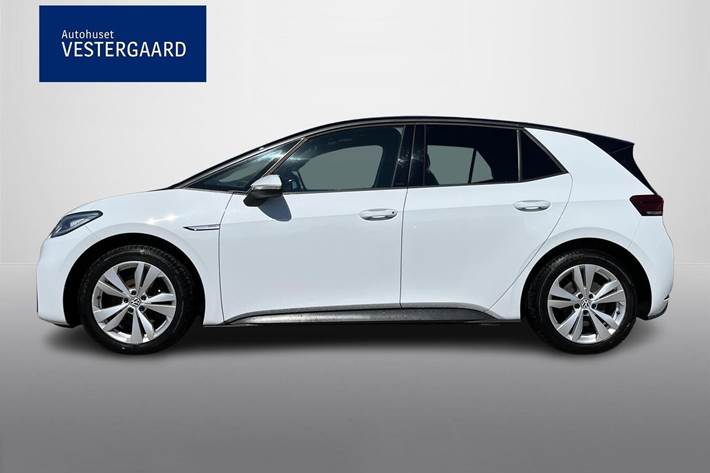 Hvid VW ID.3 fra 2021