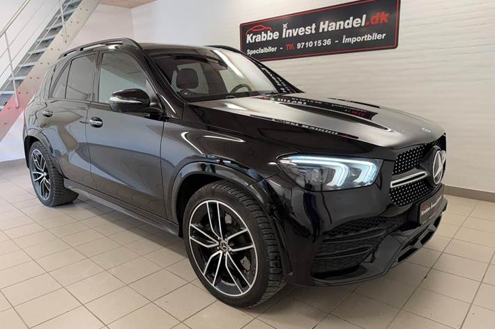 Sort Mercedes GLE350 de fra 2023