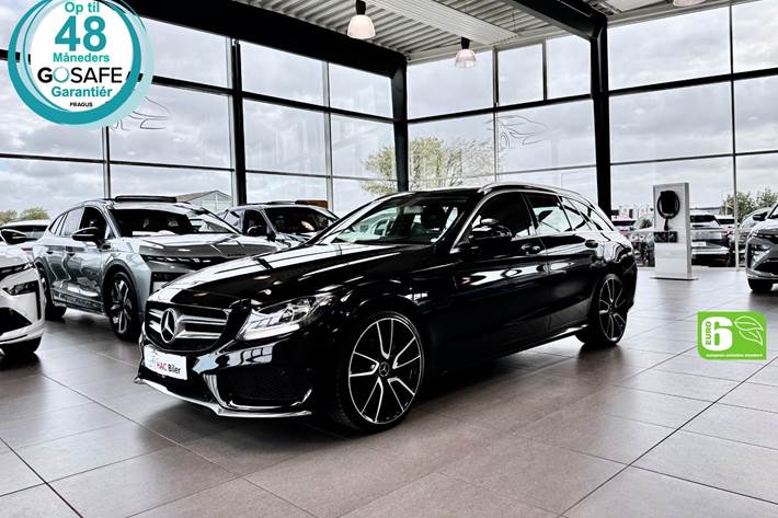 Sort Mercedes C200 d fra 2016