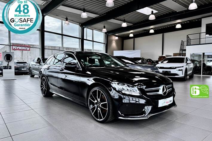 Sort Mercedes C200 d fra 2016