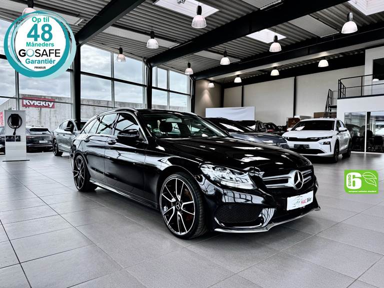 Mercedes C200 d 2,2 AMG Line stc. aut.