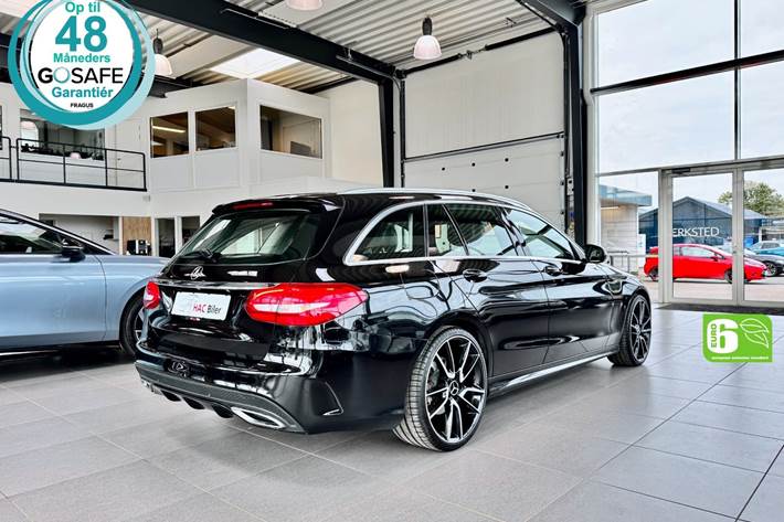 Sort Mercedes C200 d fra 2016