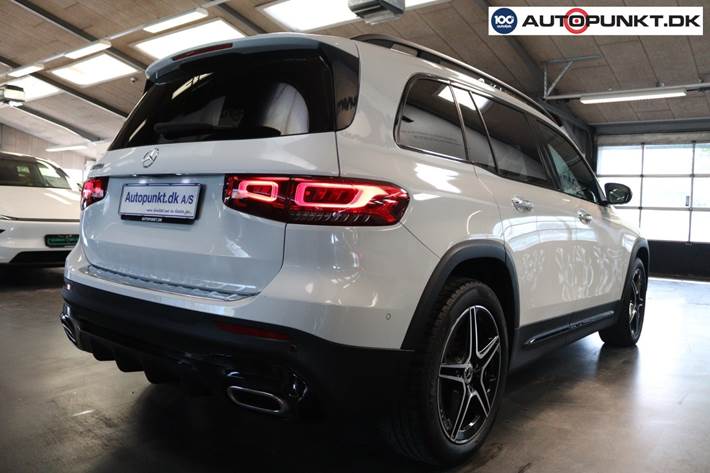 Hvid Mercedes GLB200 d fra 2020