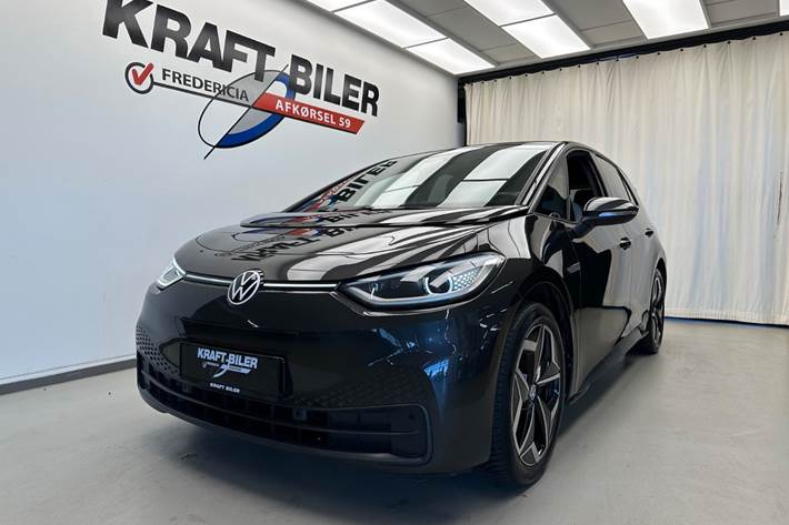 Grå VW ID.3 fra 2021