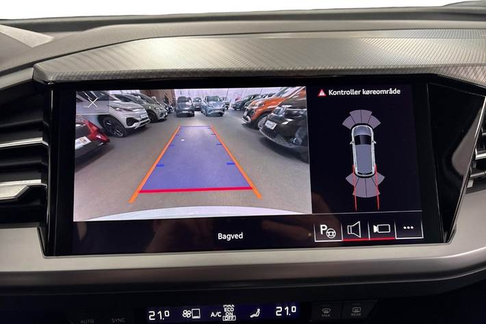 Hvid Audi Q4 e-tron fra 2023