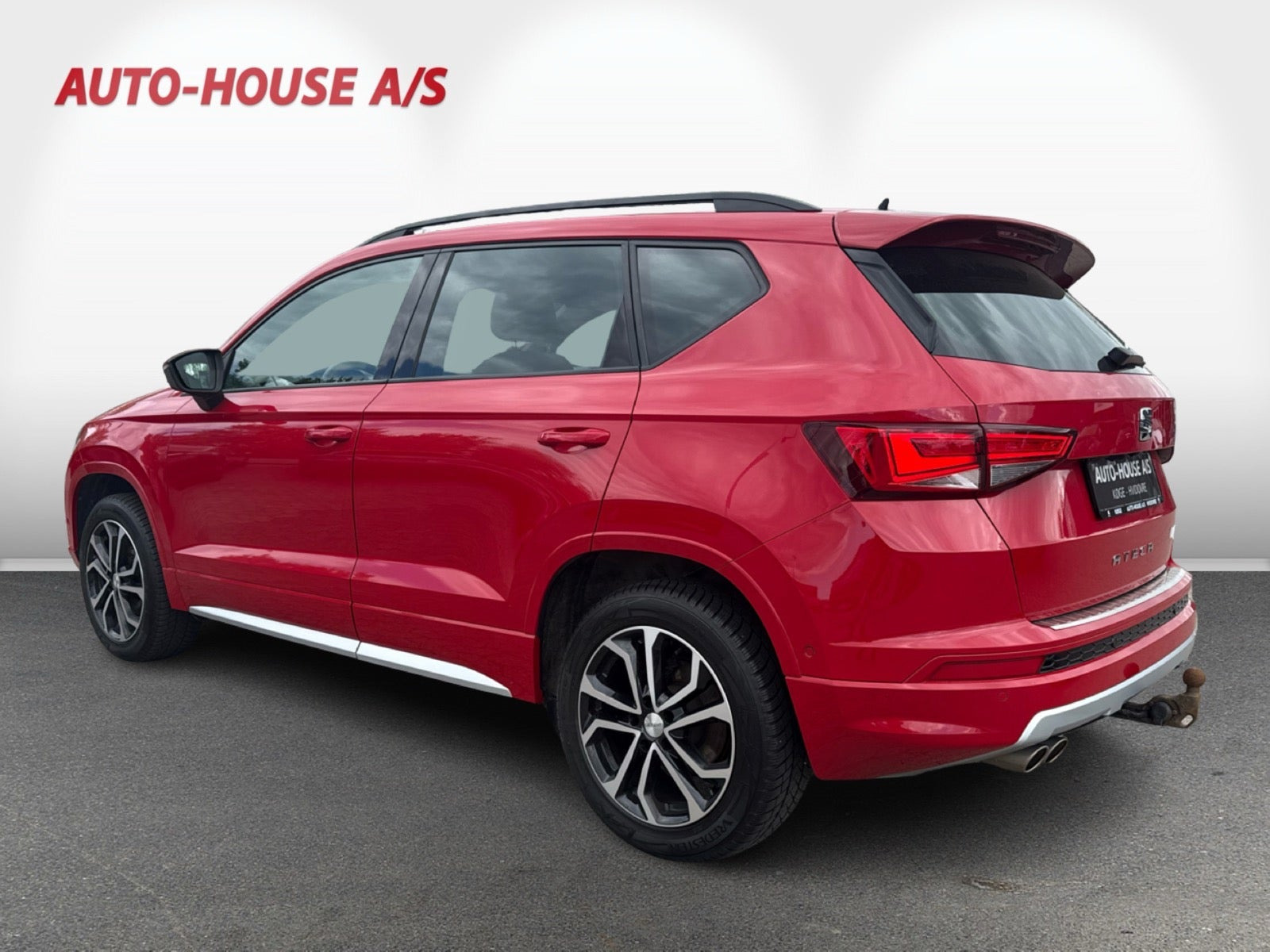 Rød Seat Ateca fra 2020