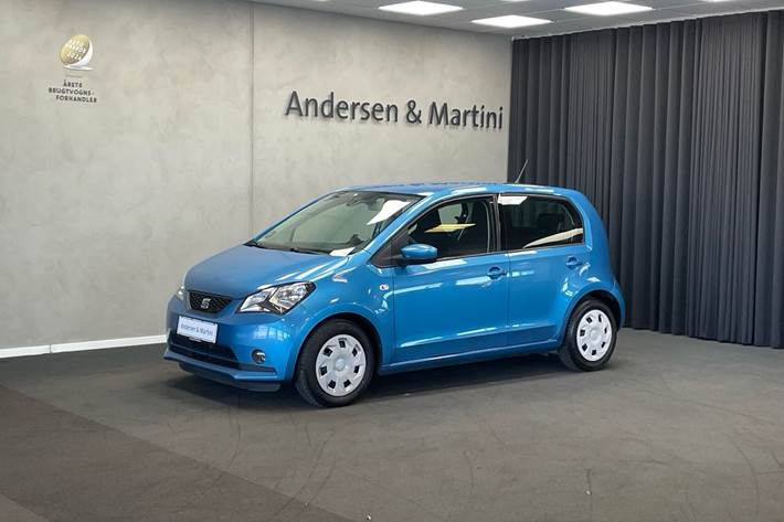 Blå Seat Mii fra 2019