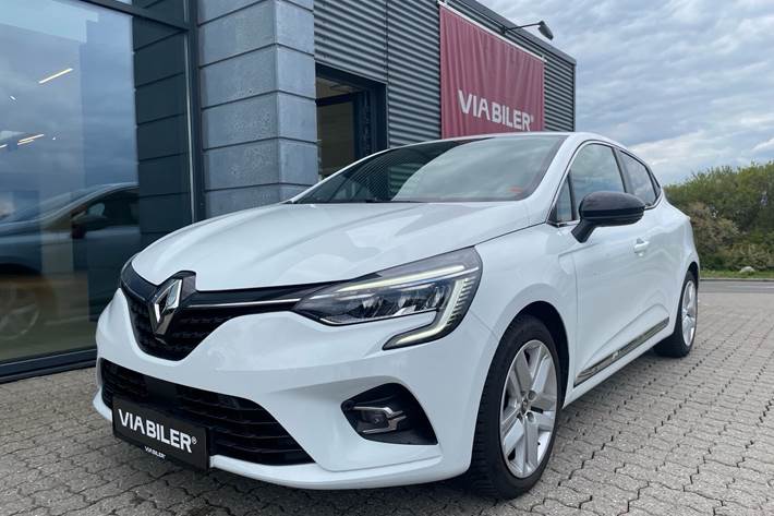 Hvid Renault Clio fra 2020