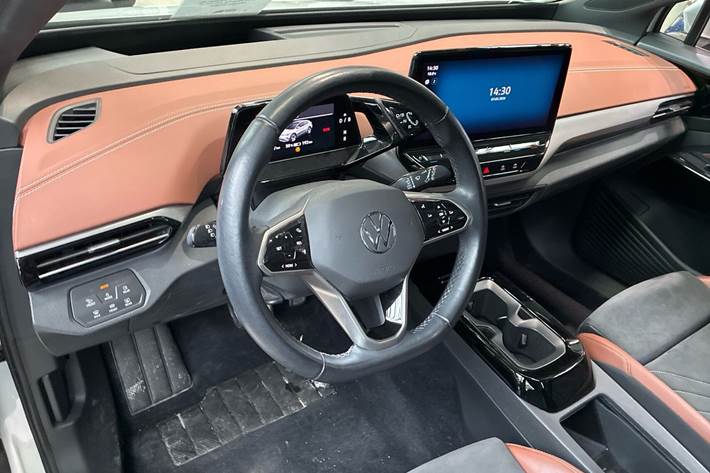 Hvid VW ID.4 fra 2021