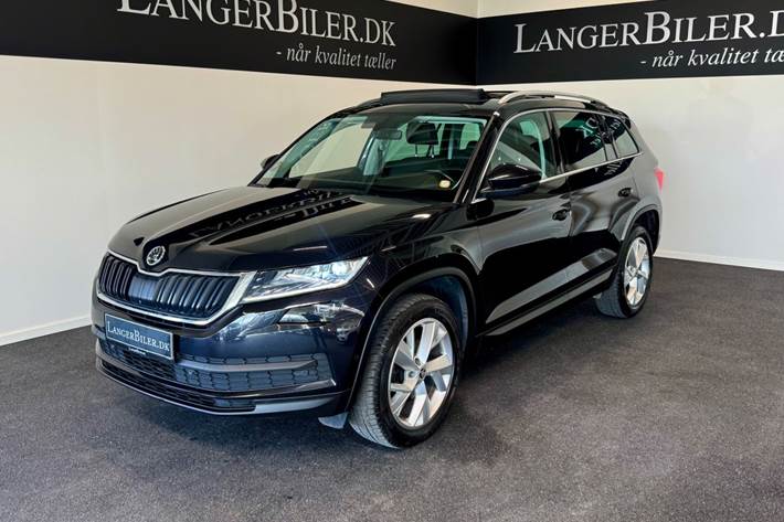 Sort Skoda Kodiaq fra 2018