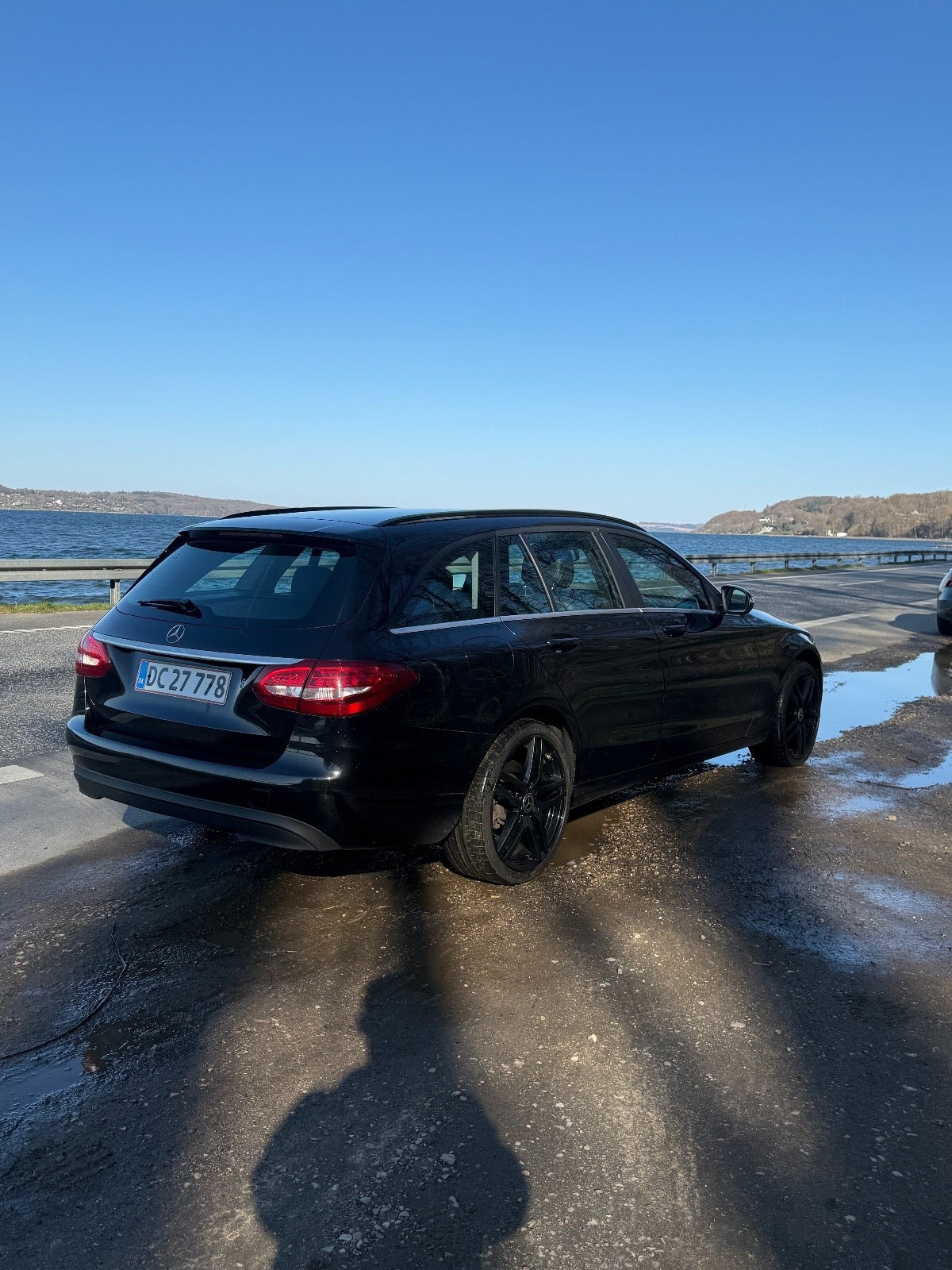 Sort Mercedes C220 d fra 2016