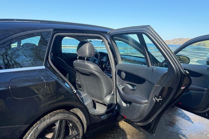 Sort Mercedes C220 d fra 2016