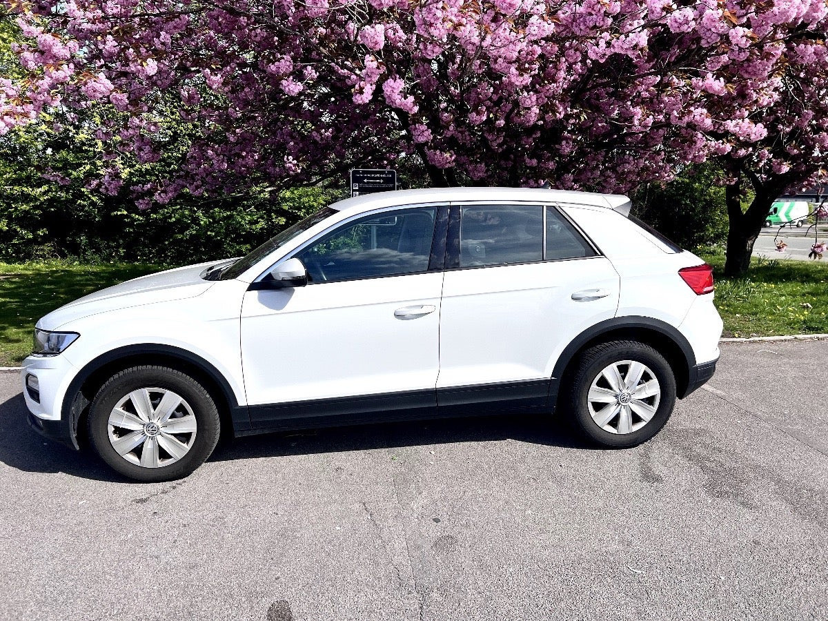Hvid VW T-Roc fra 2018