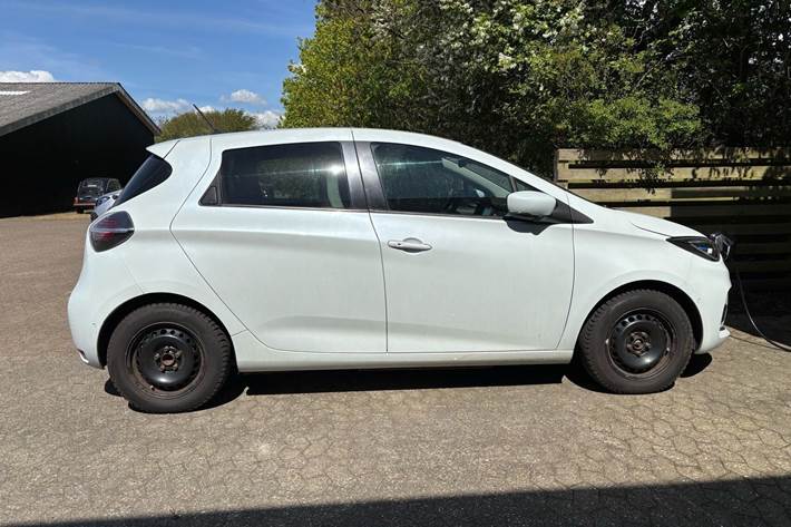 Hvid Renault Zoe fra 2020