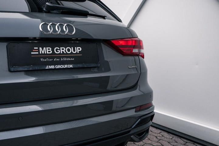 Grå Audi Q3 fra 2019
