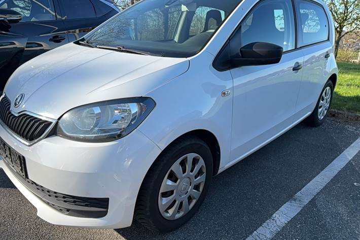 Hvid Skoda Citigo fra 2018