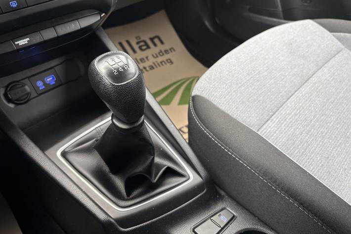 Hvid Hyundai i20 fra 2017