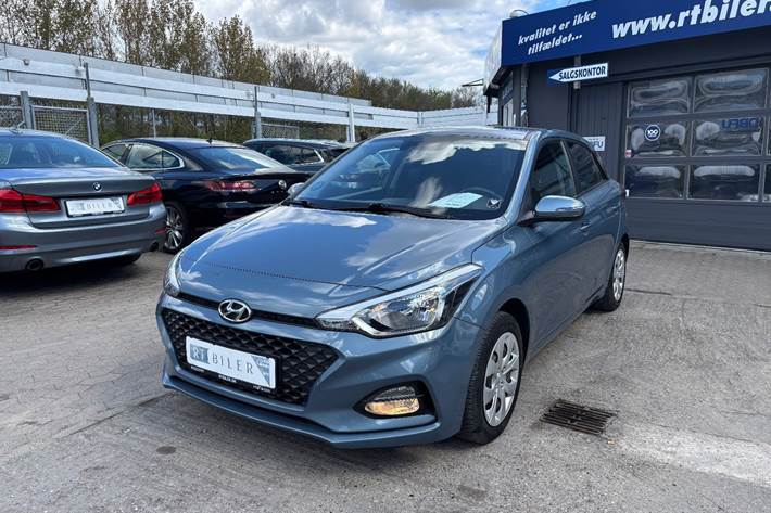 Hvid Hyundai i20 fra 2018