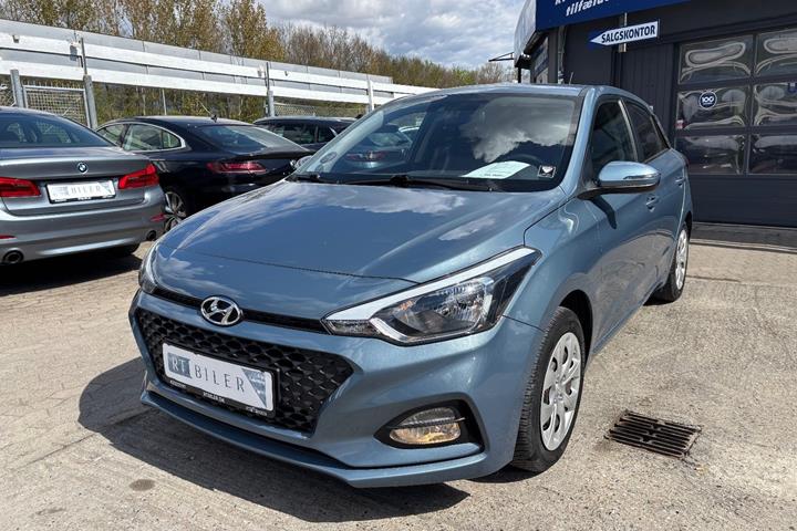 Hvid Hyundai i20 fra 2018
