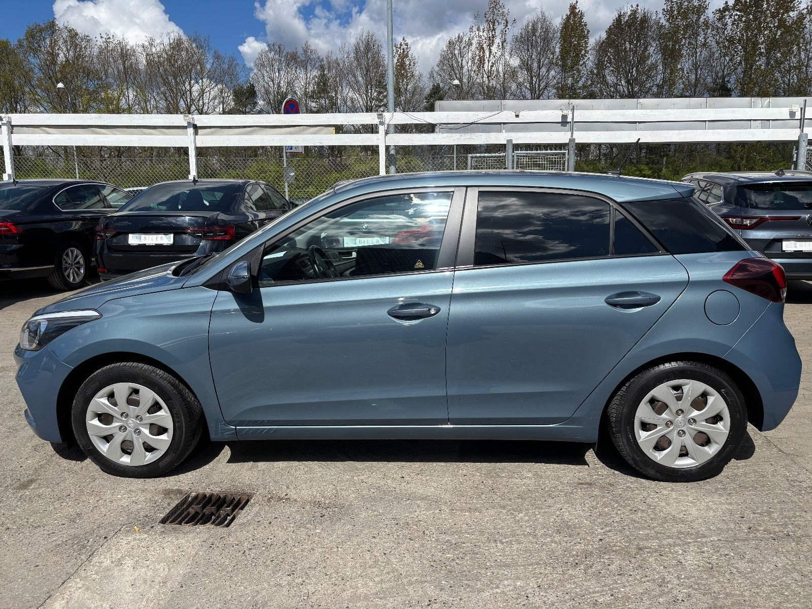 Hvid Hyundai i20 fra 2018