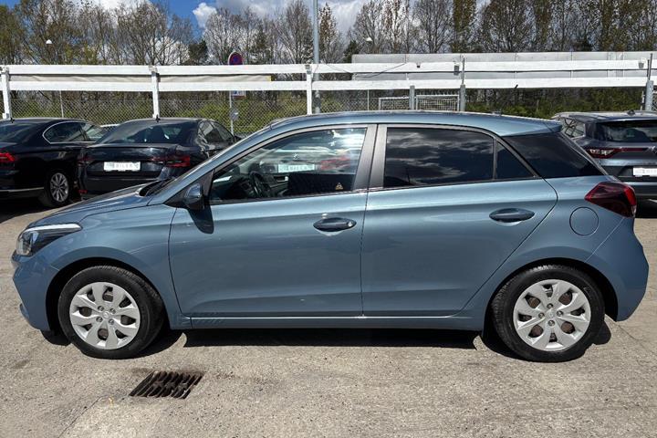 Hvid Hyundai i20 fra 2018