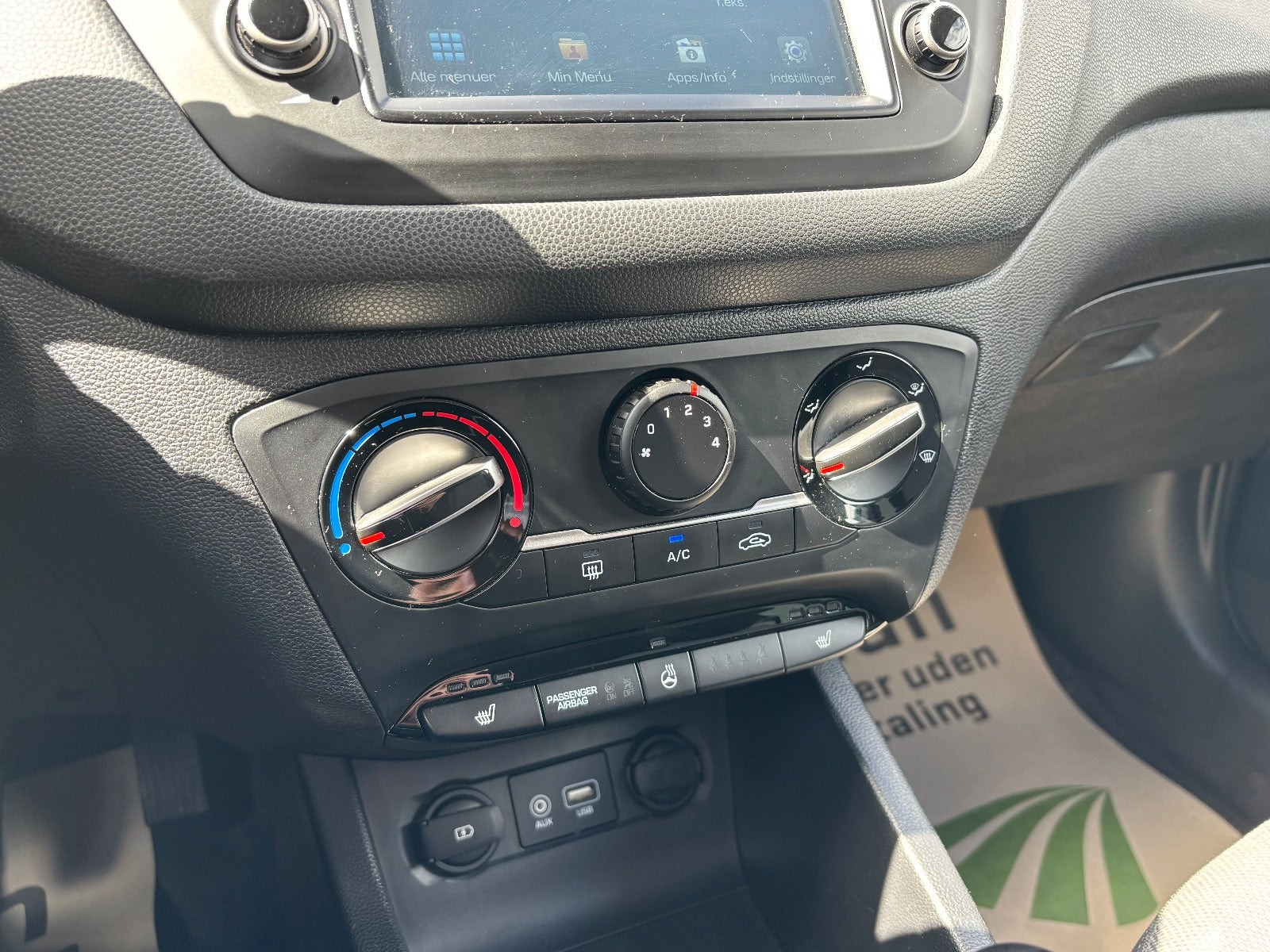 Hvid Hyundai i20 fra 2018