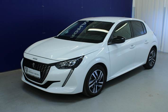 Hvid Peugeot 208 fra 2023