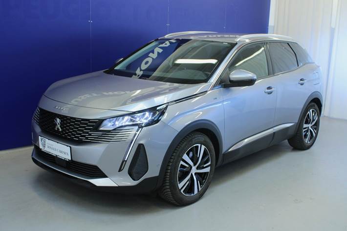 Sølv Peugeot 3008 fra 2021