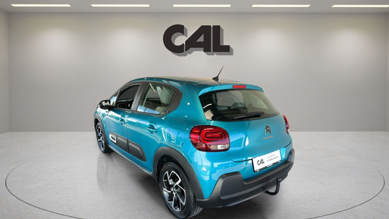 Blå Citroën C3 fra 2024