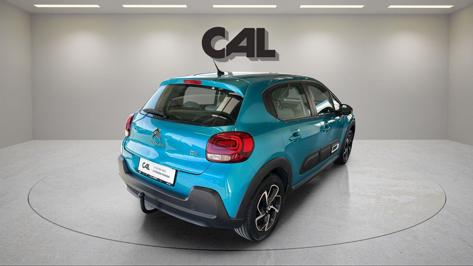 Blå Citroën C3 fra 2024