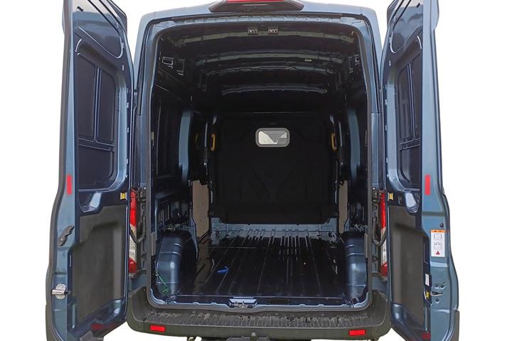 Blå Ford Transit 350 L3 Van fra 2024