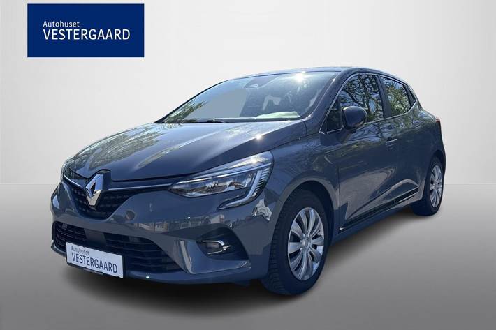 Grå Renault Clio V fra 2019