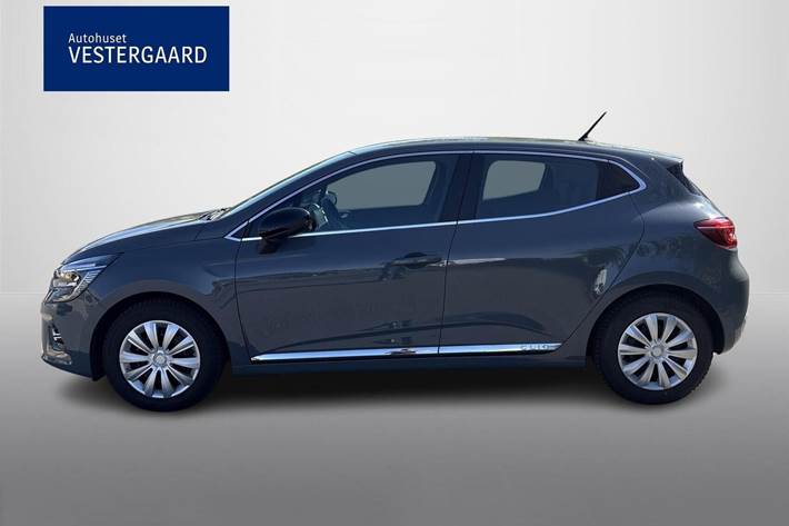Grå Renault Clio V fra 2019