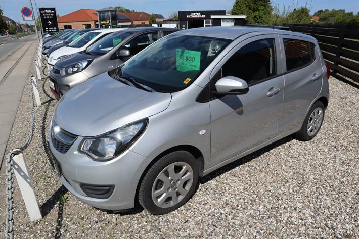 Sølv Opel Karl fra 2016