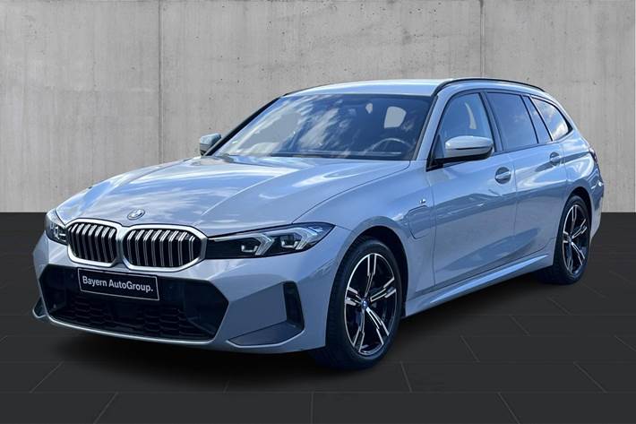 Grå BMW 320e fra 2024