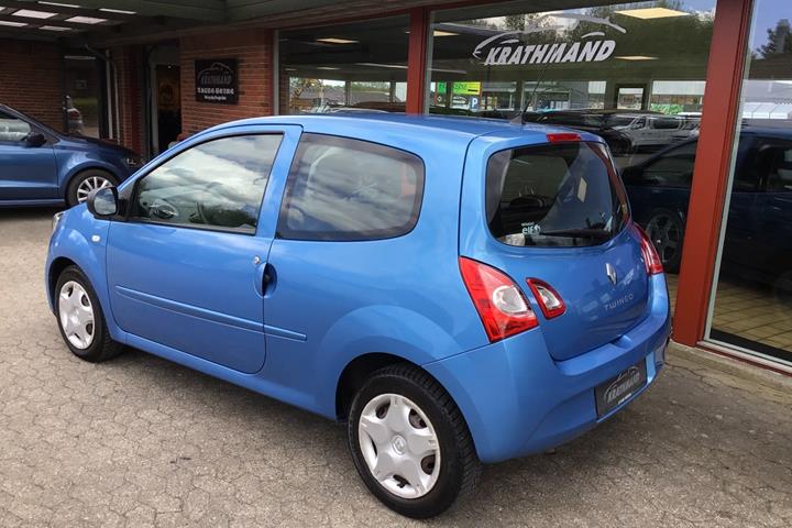 Blå Renault Twingo fra 2013