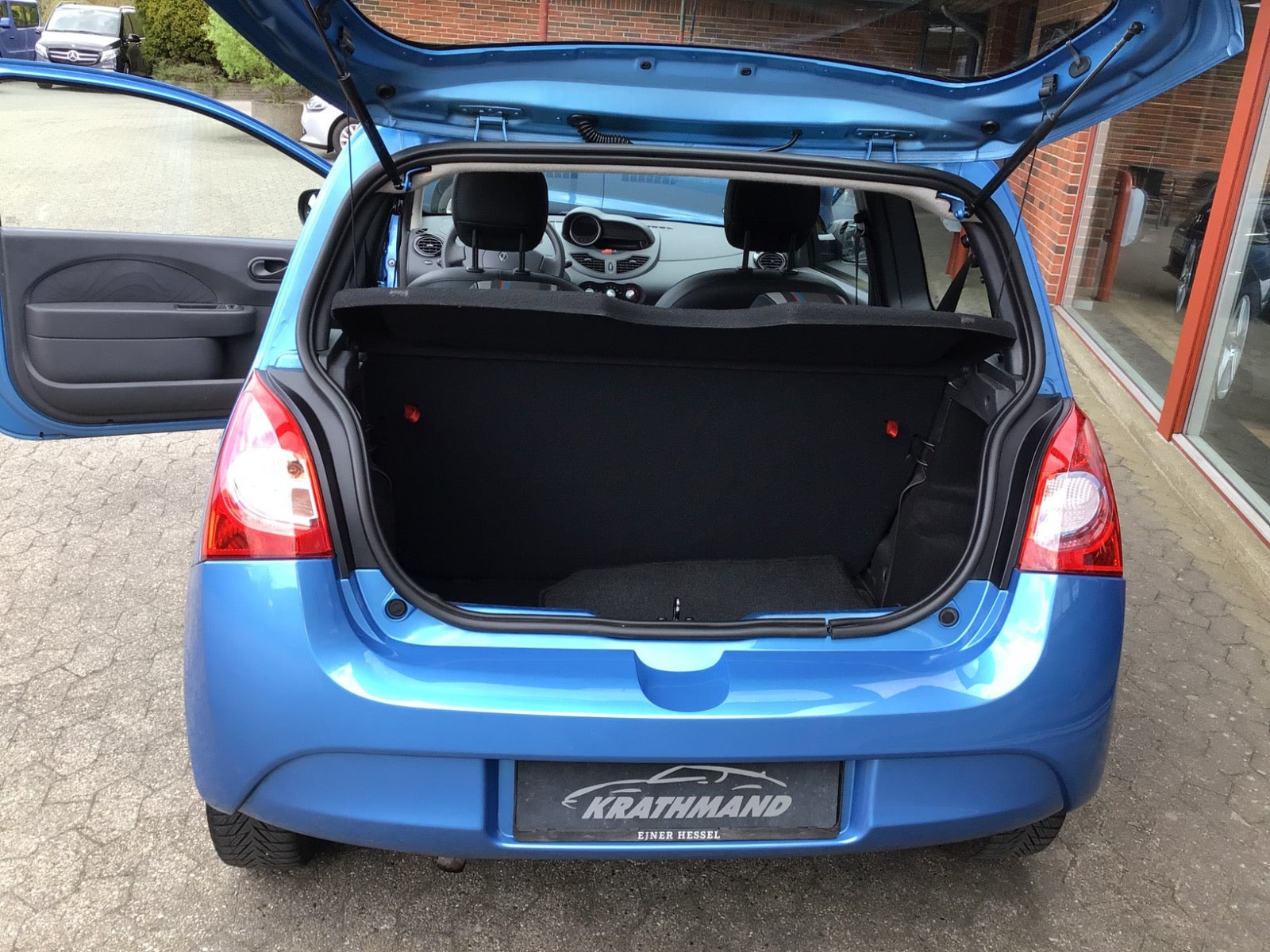 Blå Renault Twingo fra 2013