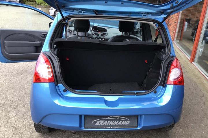 Blå Renault Twingo fra 2013