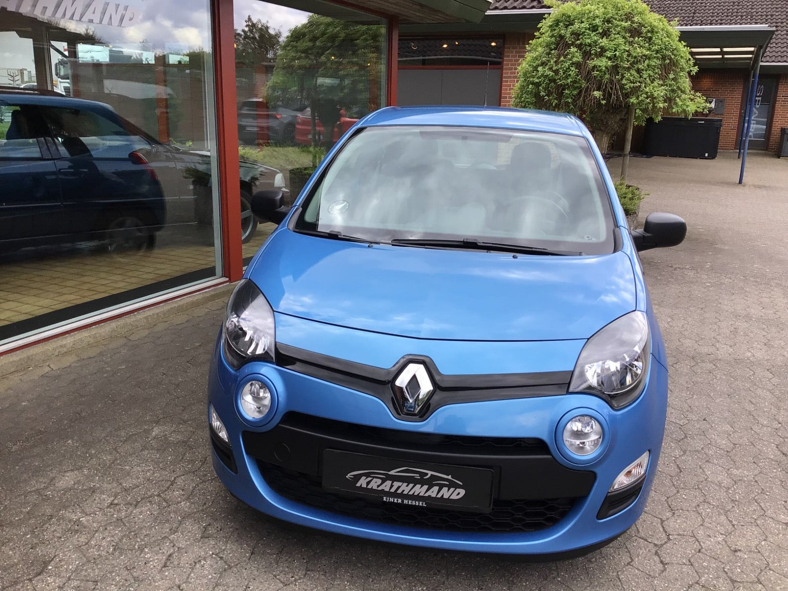 Blå Renault Twingo fra 2013