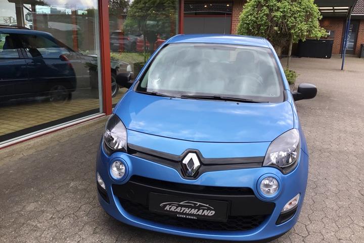 Blå Renault Twingo fra 2013