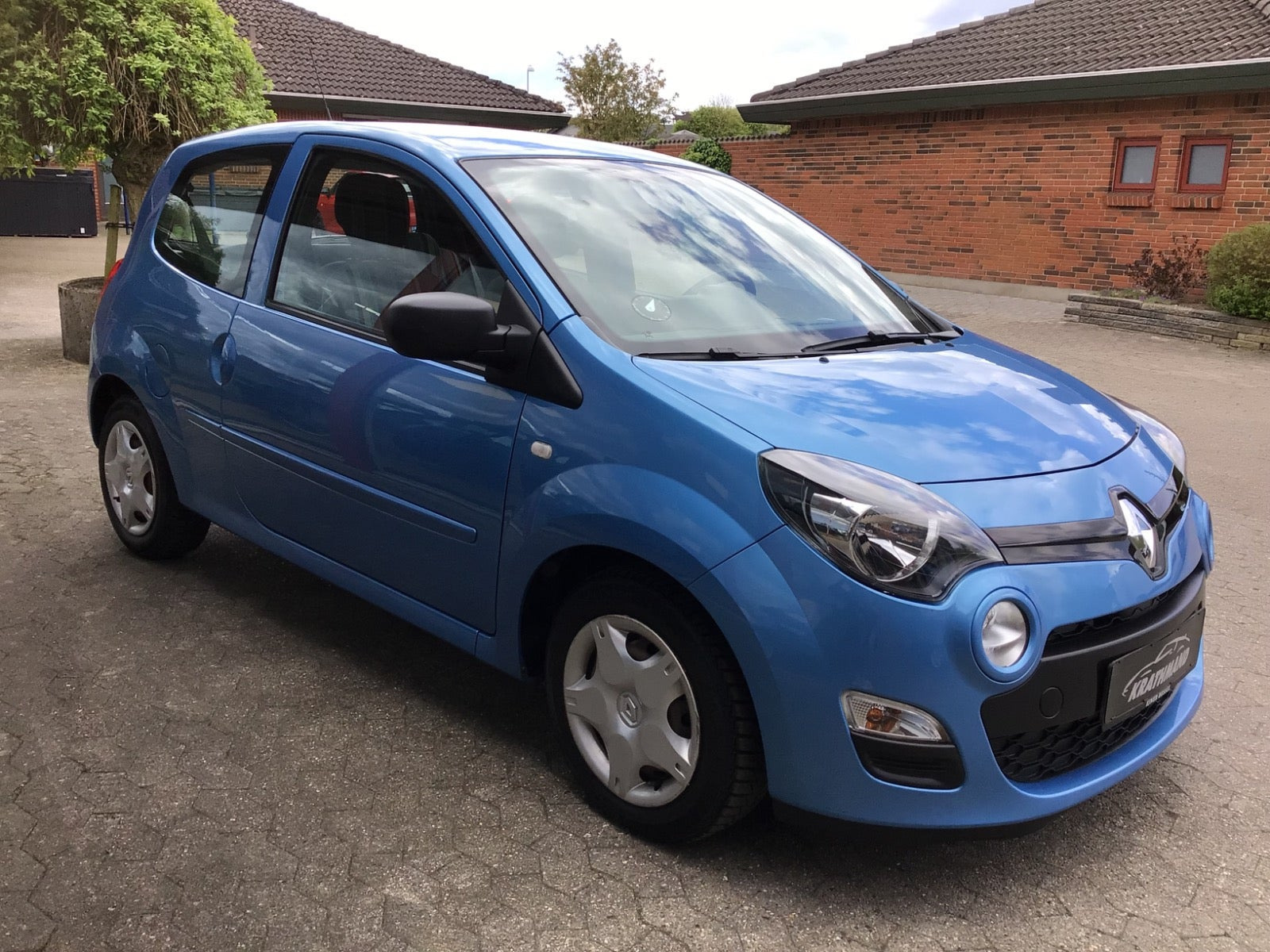 Blå Renault Twingo fra 2013