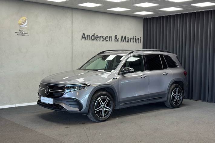 Grå Mercedes EQB 300 fra 2022