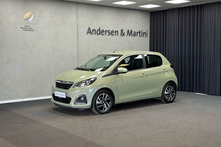 Grøn Peugeot 108 fra 2020