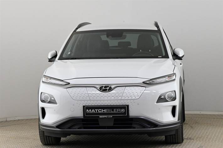 Hvid Hyundai Kona fra 2020