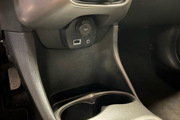 Rød Toyota Aygo fra 2016