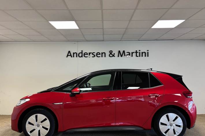Rød VW ID.3 fra 2022