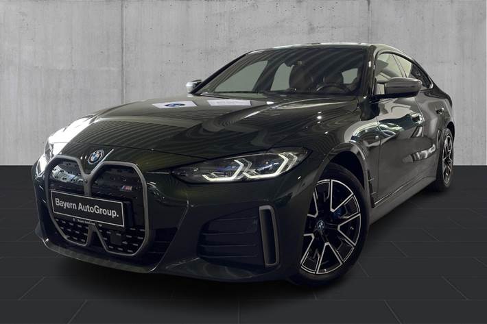 Grøn BMW i4 fra 2024