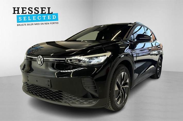 Sort VW ID.4 fra 2022 set udefra
