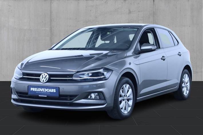 Grå VW Polo fra 2020