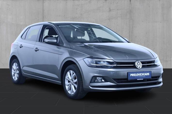 Grå VW Polo fra 2020